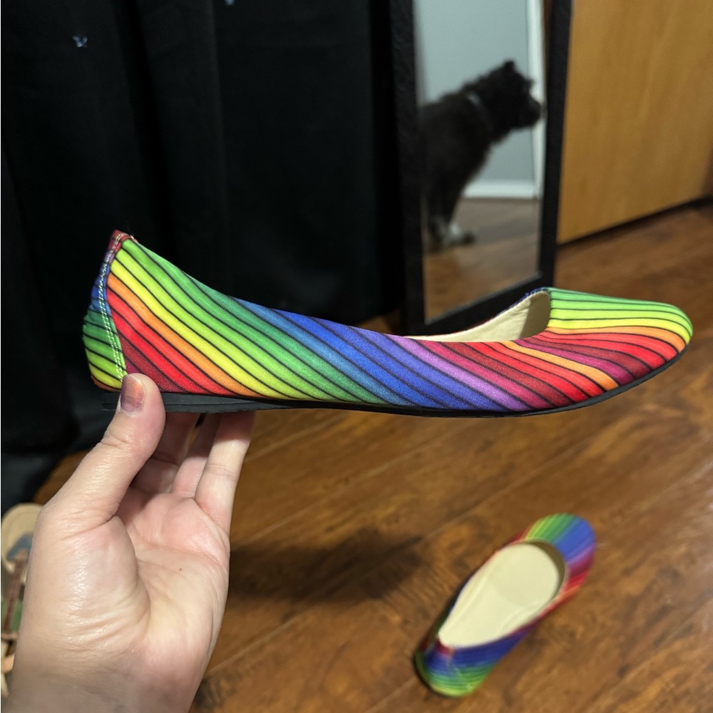 ModCloth rainbow flats